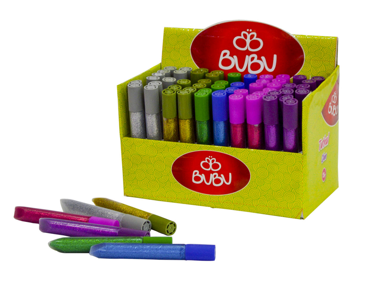 Bu-Bu Simli Yapıştırıcı 13gr Gri