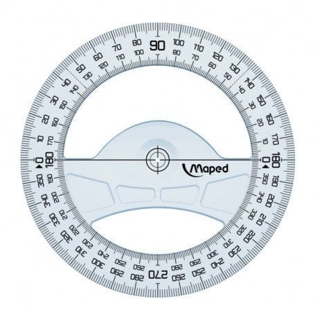 Maped Açı Ölçer 12cm 360°