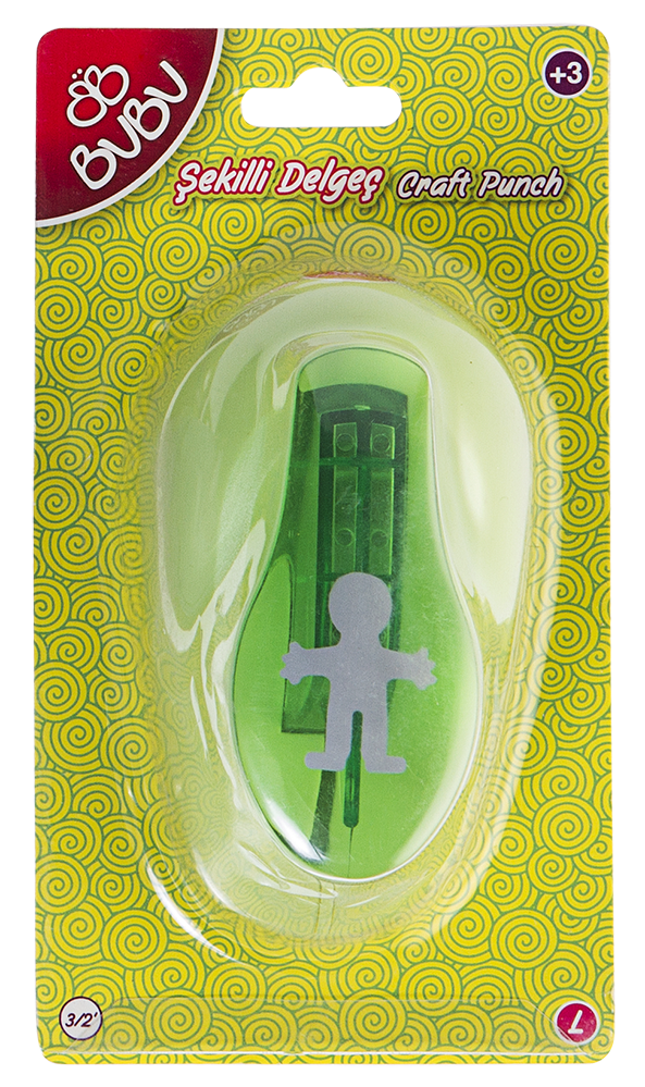 Bu-Bu Şekilli Delgeç 3/2'' Çocuk