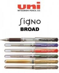 Uniball UM-153 Signo BROAD 1.0 İmza Kalemi Siyah