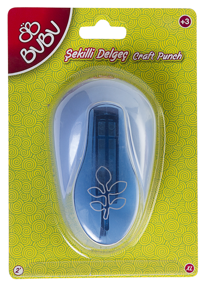 Bu-Bu Şekilli Delgeç 2'' Yaprak