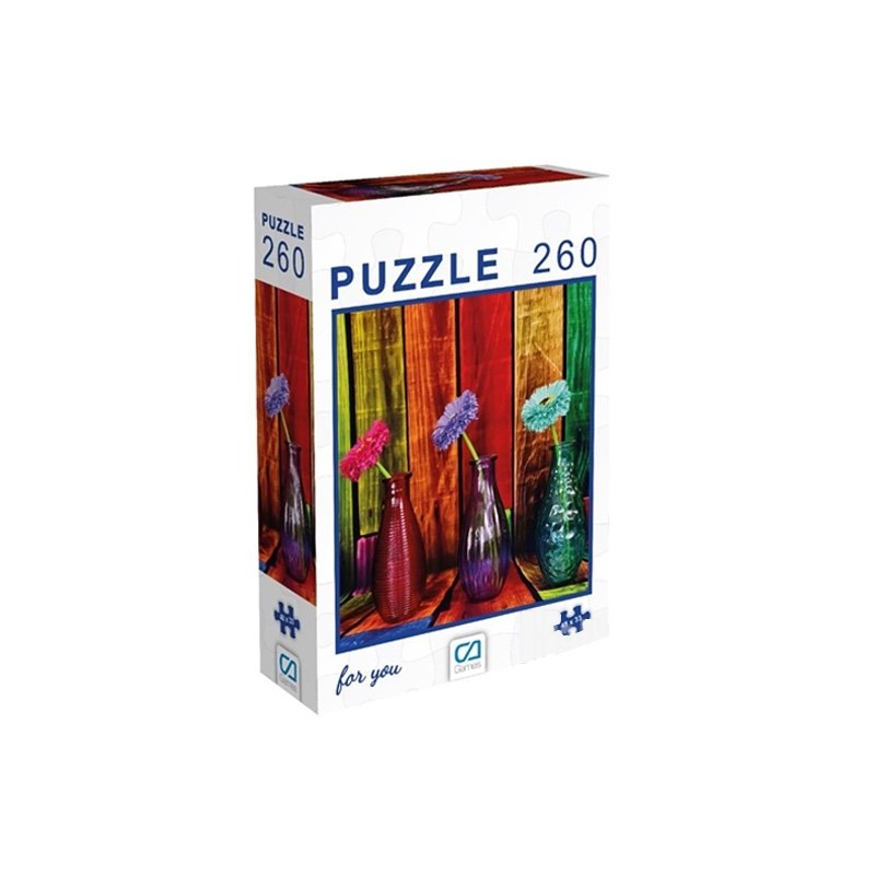 Çiçekler - 260 Parça Puzzle
