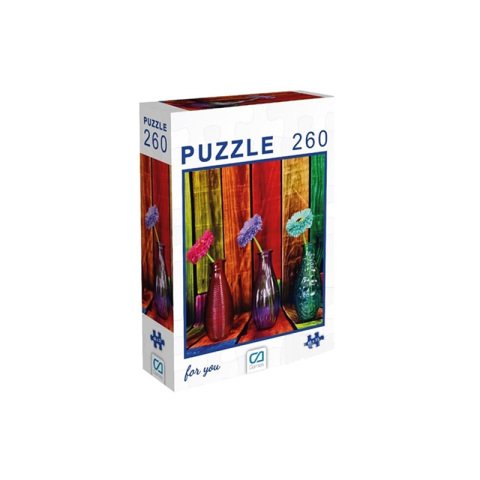 Çiçekler - 260 Parça Puzzle