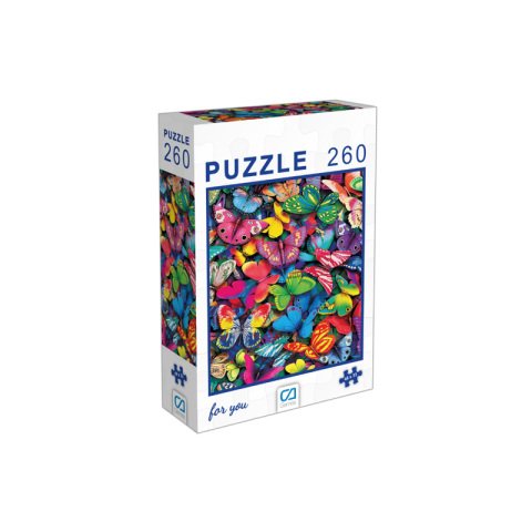 Kelebekler - 260 Paça Puzzle