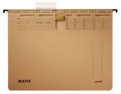 Leitz 1914 Askılı Dosya Telli 10\'lu Kraft Renk