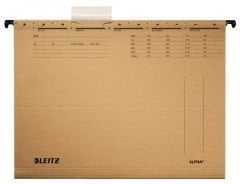 Leitz 1915 Askılı Dosya Telsiz 10\'lu Kraft Renk