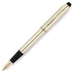 Cross Townsend 10 Kt.Altın Kaplama Dolma Kalem (Altın Medium Uç) 706