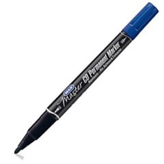 Mas 6414 Master Permanent CD-OHP Kalemi (1 mm) Çift Uçlu Mavi