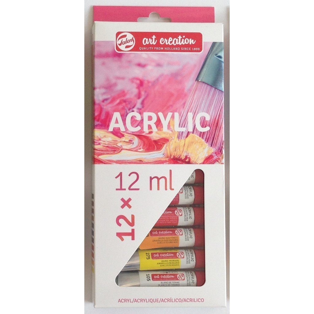 Talens Akrilik Boya Seti 12 Renk