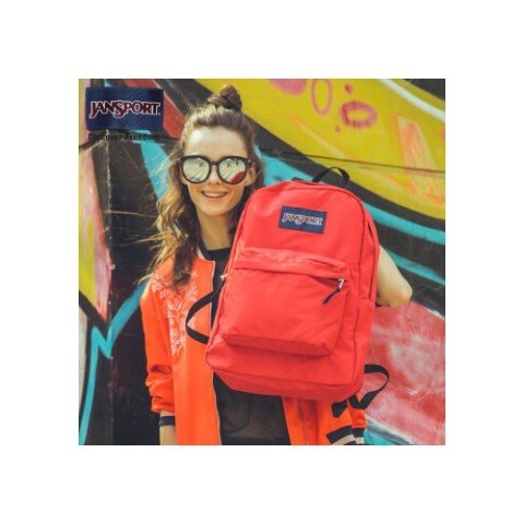 Jansport Superbreak Red Tape T5015Xp