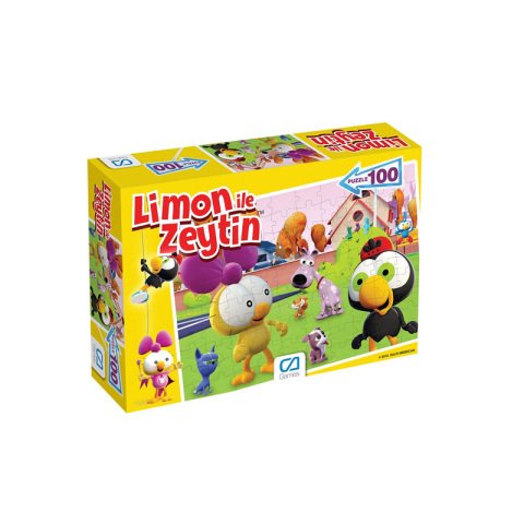Limon ile Zeytin Puzzle (100 Parça)