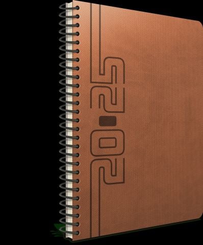 Gıpta 2025 Portal Spiralli Günlük Ajanda 20x28cm