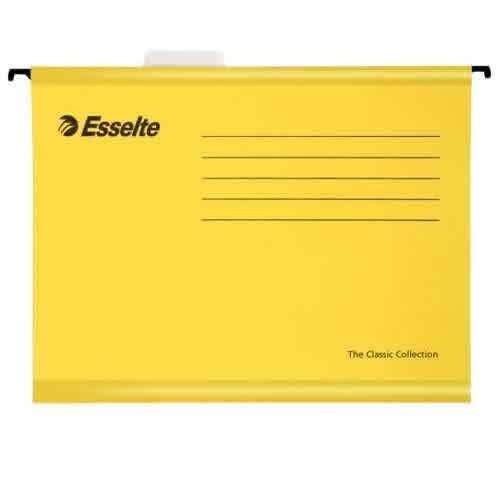 Esselte Ekonomi Askılı Dosya 25'li Sarı Renk 90314