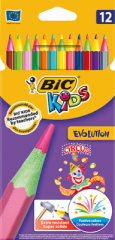 Bic Evolution Circus Kuru Boya 12 Renk