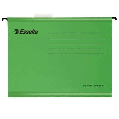 Esselte Ekonomi Askılı Dosya 25'li Yeşil Renk 90318