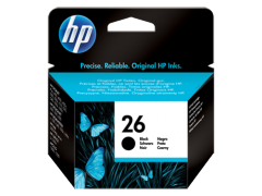 HP 26 Büyük Siyah Orijinal Mürekkep Kartuşu (51626AE)