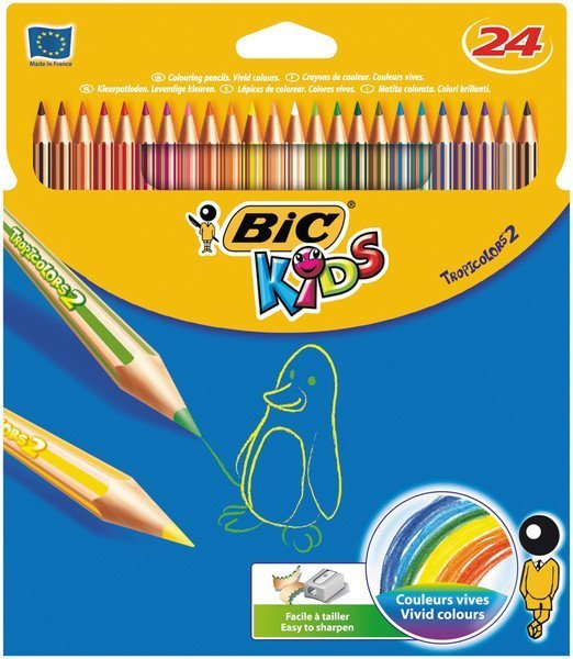Bic Tropicolors Kuru Boya 24 Renk