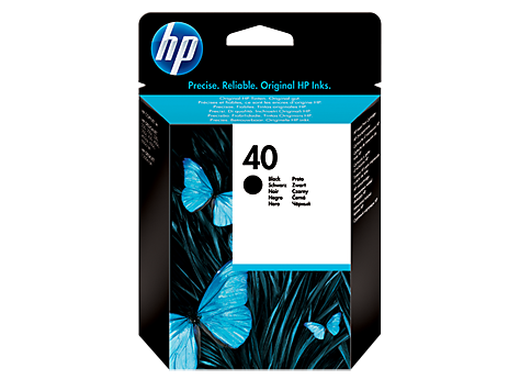 HP 40 Siyah Orijinal Mürekkep Kartuşu (51640AE)