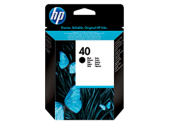 HP 40 Siyah Orijinal Mürekkep Kartuşu (51640AE)