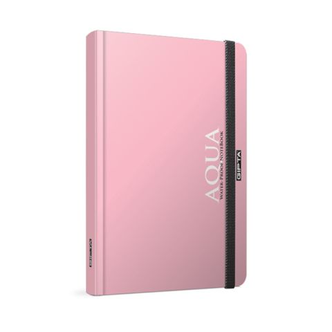 Aqua Pastel Sert Kapak 13x21 96yp.Çizgili