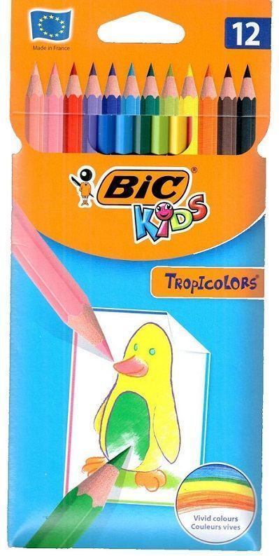 Bic Tropicolors Kuru Boya 12 Renk