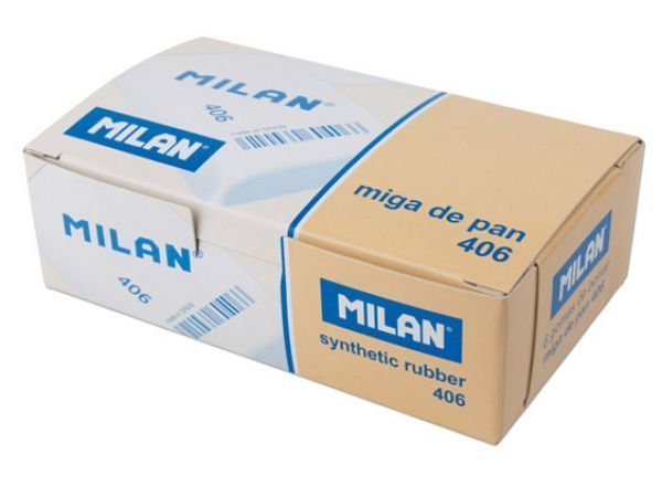 Milan Büyük Boy Çizim Silgisi 6'lı