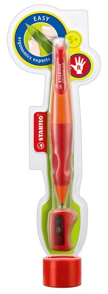 STABILO EASYergo 3.15 Ergonomik Mekanik Kurşun Kalem Sağ El - turuncu / kırmızı