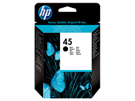 HP 45 Siyah Orijinal Mürekkep Kartuşu (51645GE)