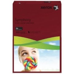 Xerox Symphony A4 80gr Renkli Fotokopi Kağıdı Kırmızı 003R93954
