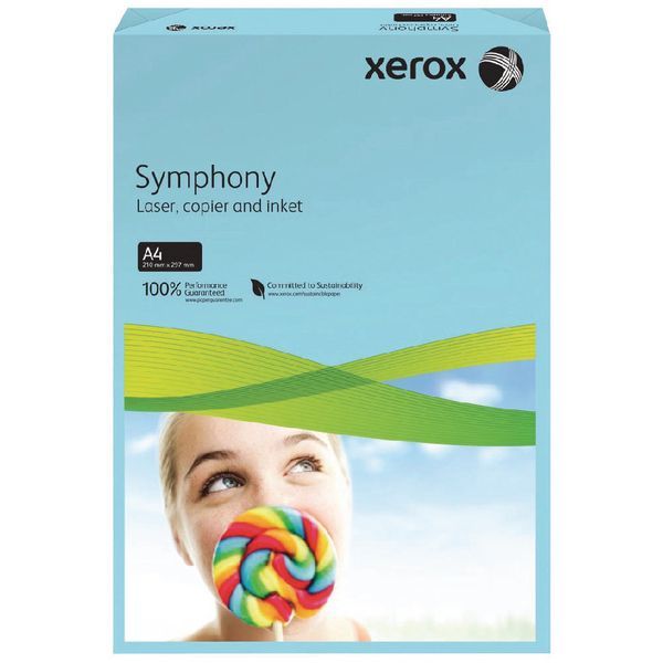Xerox Symphony A4 80gr Renkli Fotokopi Kağıdı K.Mavi 003R93968