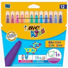 Bic Kid Couleur Baby Keçeli Boya Kalemi 12 Renk