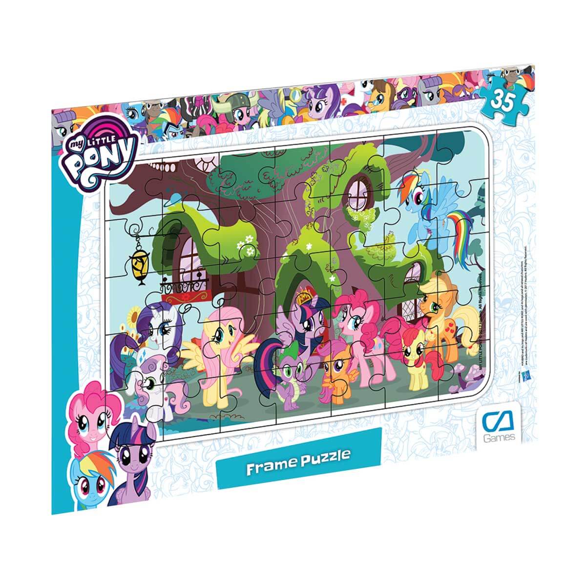 My Little Pony - Ağaç Ev 35 Parça Puzzle