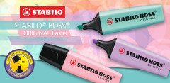 Stabilo Boss Original Fosforlu Kalem Pastel Pembe