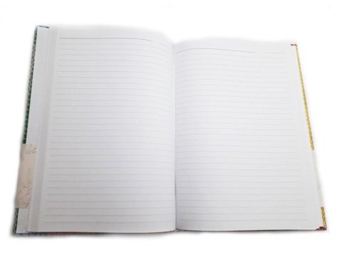 Lizy Ayna Kapak Defter 14X20 168 Yaprak Çizgili Gold