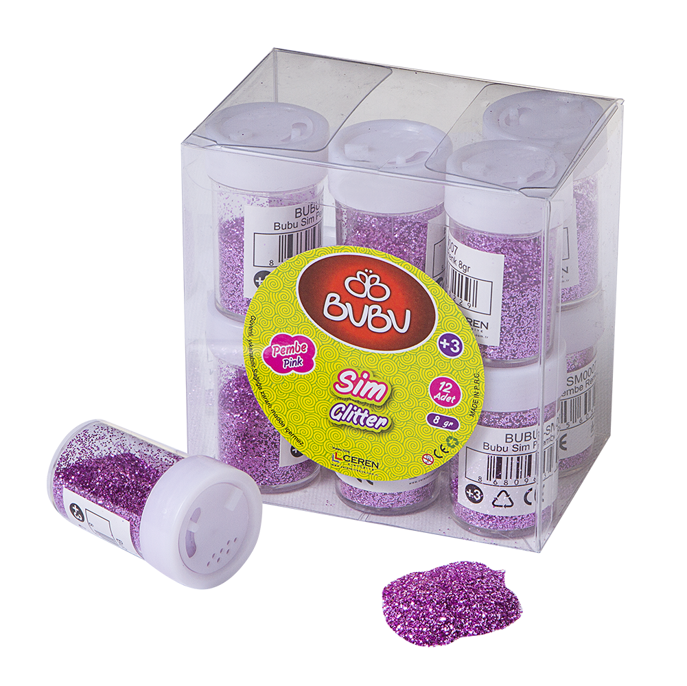 Bu-Bu Tuzluklu Toz Sim Pembe