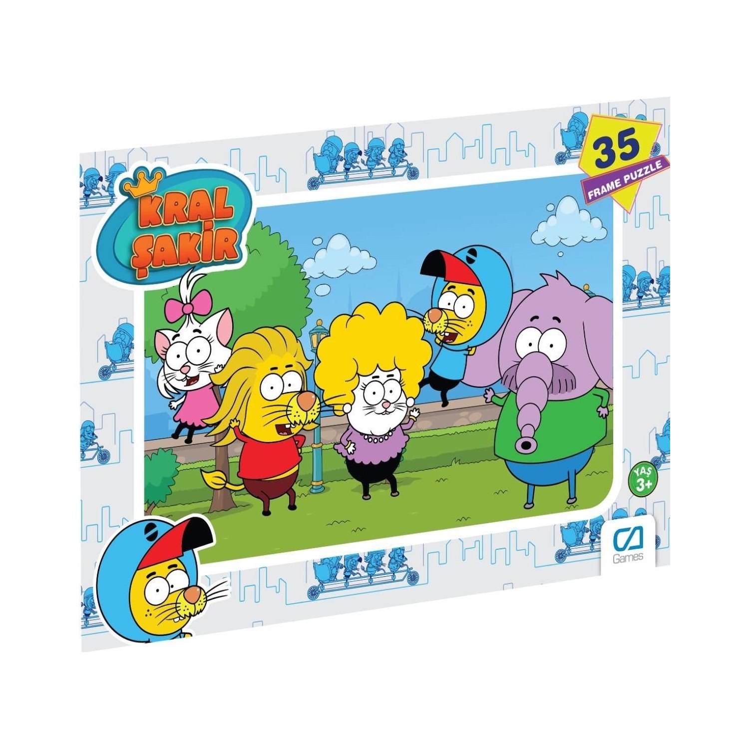 Kral Şakir 35 Parça Frame Puzzle-1