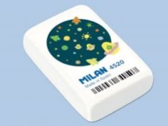 Milan Çeşitli Desenli Silgi - 4 Desen 20'li Büyük Boy