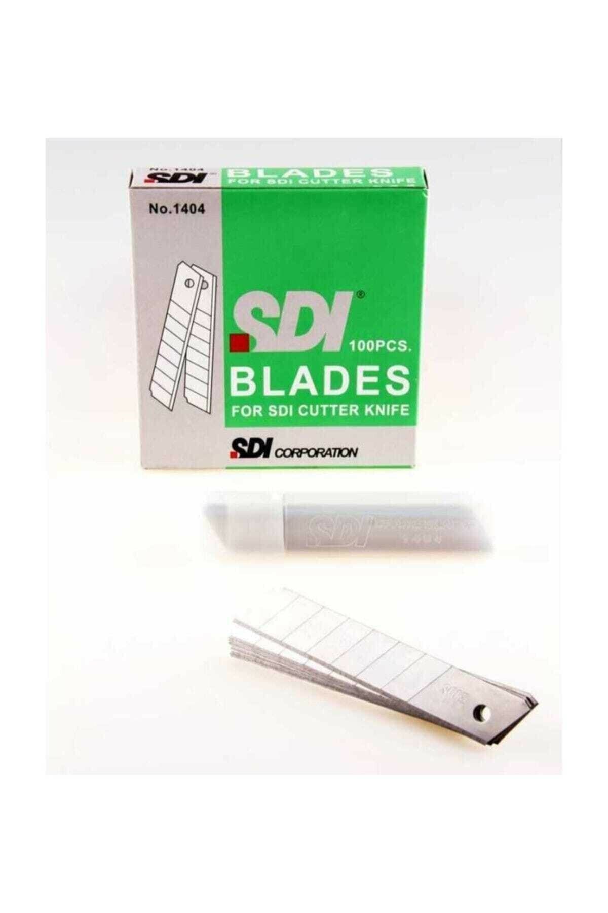 SDI 1404/100 Geniş Maket Bıçağı Yedeği 100'lü Paket