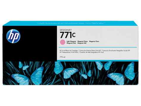 HP 771C 775 ml Açık Macenta DesignJet Mürekkep Kartuşu (B6Y11A)