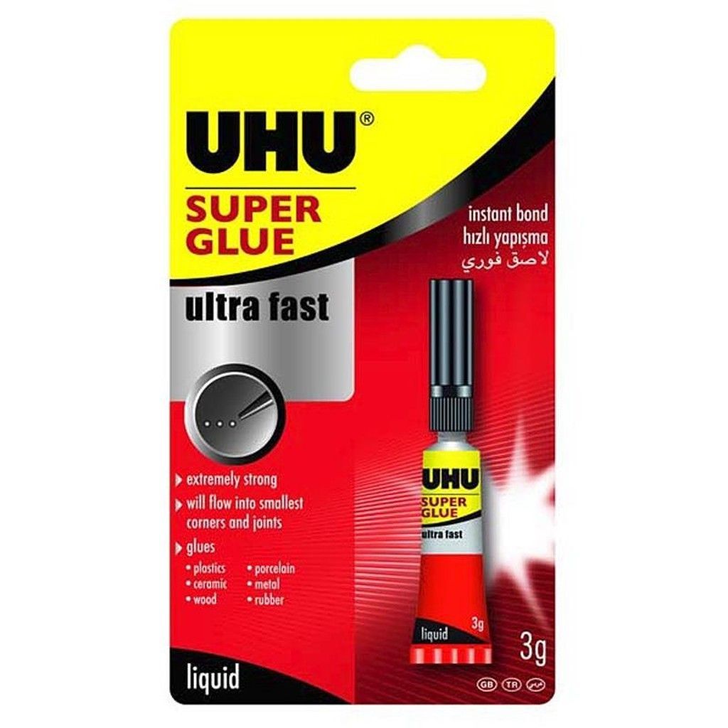 Uhu Super Glue 3 Gr - Sıvı Japon Yapıştırıcı
