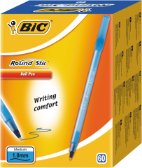 Bic Round Stick Tükenmez Kalem 60'lı