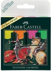 Faber Castell Fosforlu Kalem 4'lü Set
