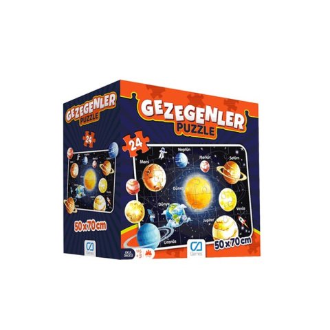 Gezegenler Eğitici Yer Puzzle