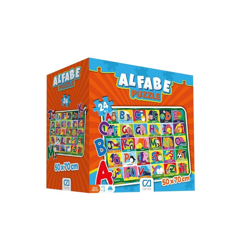 Alfabe Puzzle (24 Parça)