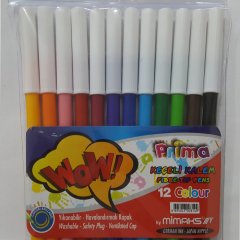 Prima Keçeli Kalem Seti 12 Renk