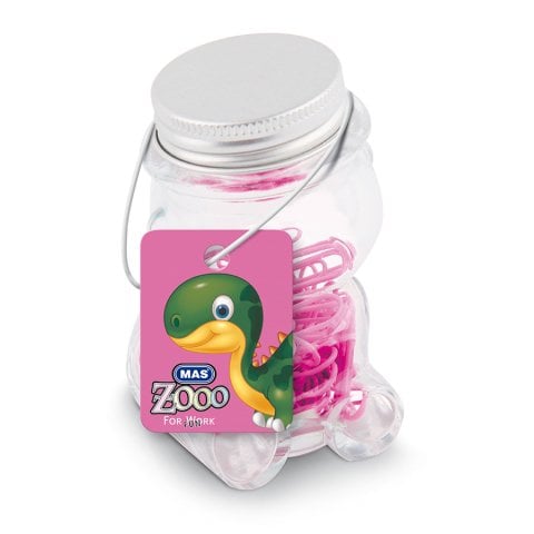 Mas Zoo Cam Kavanozda Pembe Renk Ataş No:2