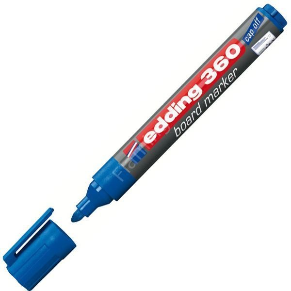 Edding 360 Beyaz Tahta Kalemi Açık Mavi