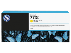 HP 773C 775-ml Yellow DesignJet Ink Cartridge (C1Q40A)