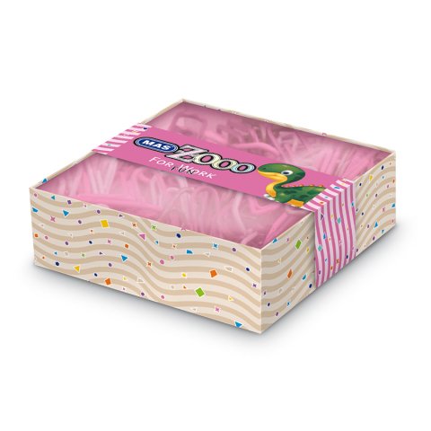 Mas Zoo Kare Kutuda Pembe Renk Ataş No:5