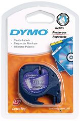DYMO LetraTag Plastik Şerit (12 mm X 4 mt) Şeffaf (12268) S0721530